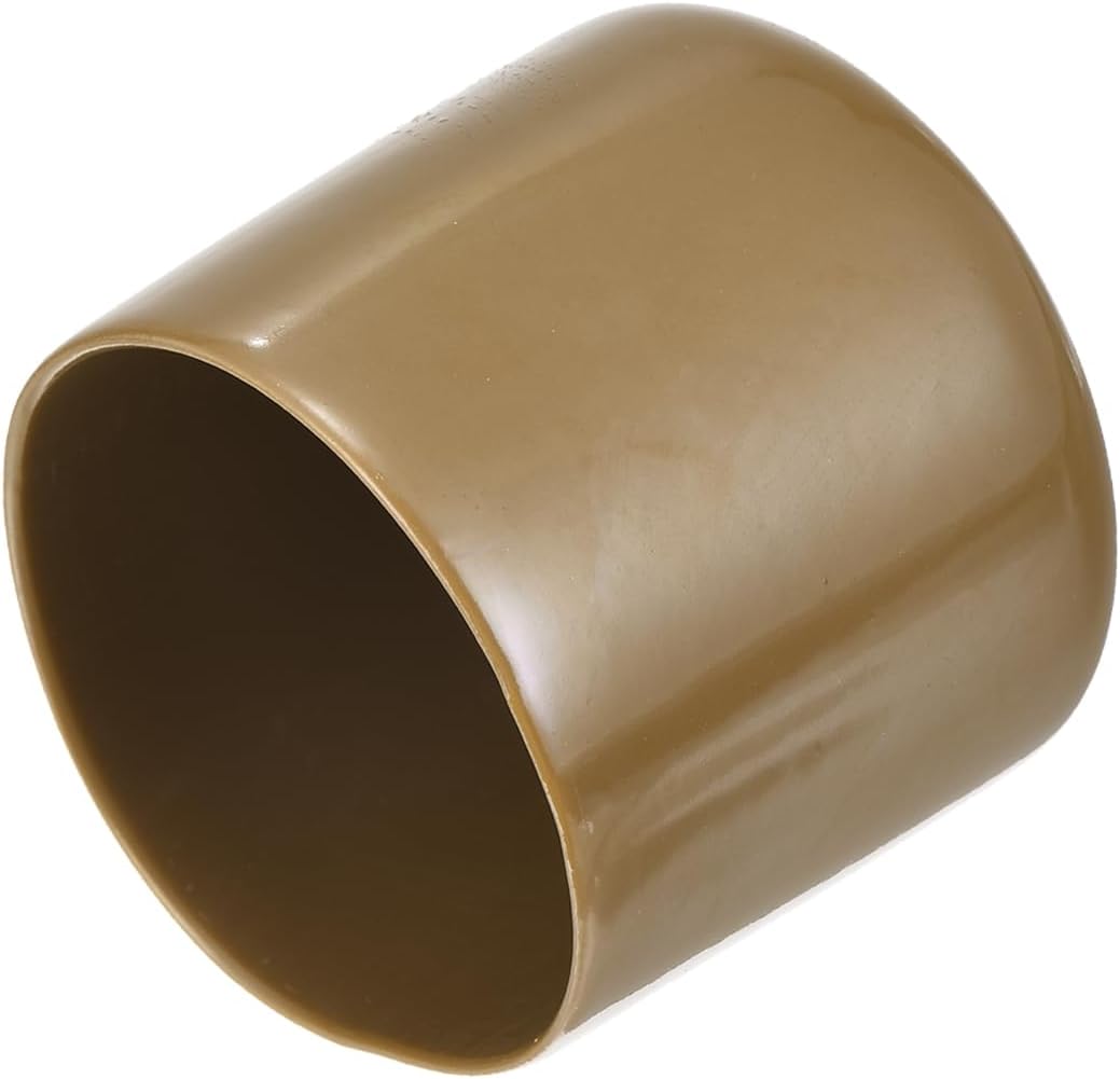 uxcell 20pcs Rubber End Caps 47mm(1 7/8") ID Vinyl PVC Round Tube Bolt Cap Cover Screw Thread