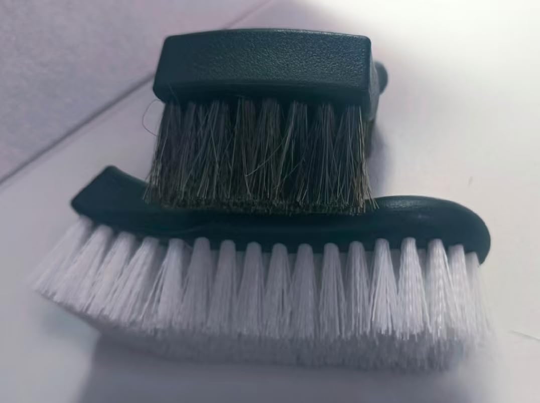 Upholstery Brush Set, Convertible Top Brush, Cleaning Brush for Leather,Carpet, Car and Long
