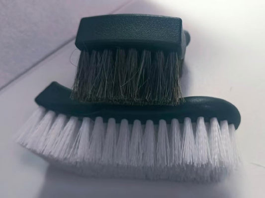 Upholstery Brush Set, Convertible Top Brush, Cleaning Brush for Leather,Carpet, Car and Long