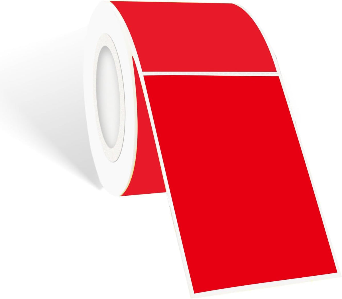 STARLIBOO 250 Red 2*3 Inch Rectangle Removable Writable Color Coding Labels, Name Tag Stickers