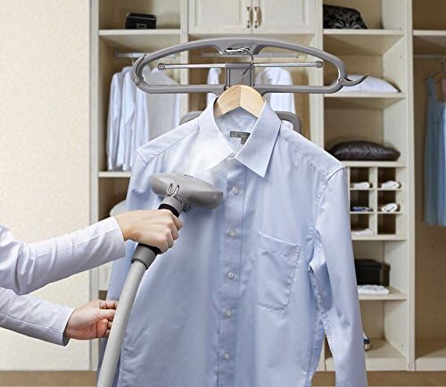 SALAV GS45-DJ Professional Upright Garment Steamer with Roll Wheels, Multi-Function Extra Wide