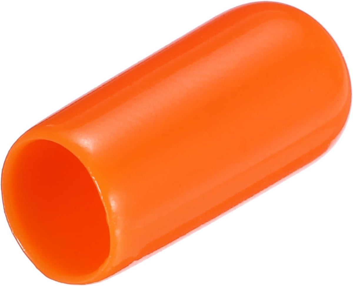 uxcell 20pcs Rubber End Caps 6mm(1/4") ID Vinyl PVC Round Tube Bolt Cap Cover Screw Thread
