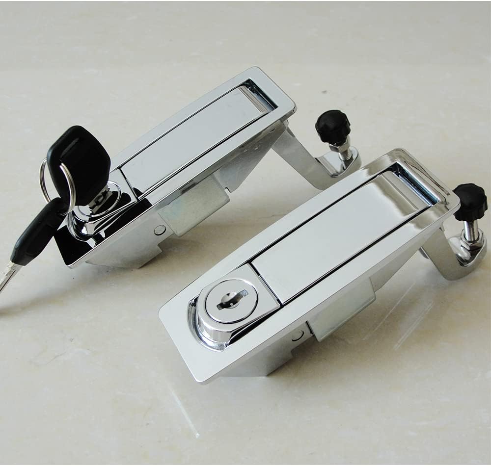 WJSKDQ 2PCS Compression Latch Lock Trigger Latch Lock Zinc Alloy Adjustable Lever Hand Operated