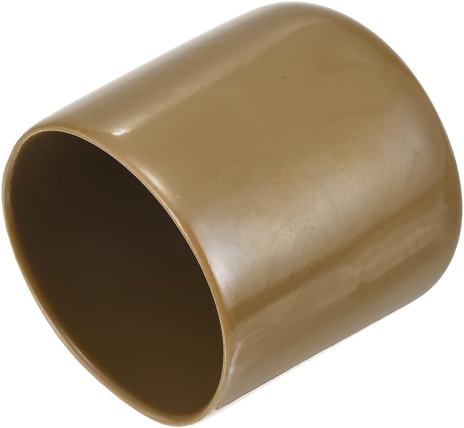 uxcell 20pcs Rubber End Caps 39mm(1 1/2") ID Vinyl PVC Round Tube Bolt Cap Cover Screw Thread