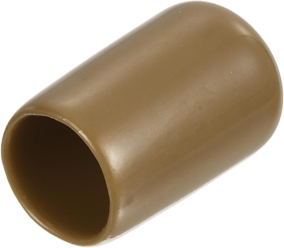 uxcell 20pcs Rubber End Caps 11.5mm ID Vinyl PVC Round Tube Bolt Cap Cover Screw Thread Protectors