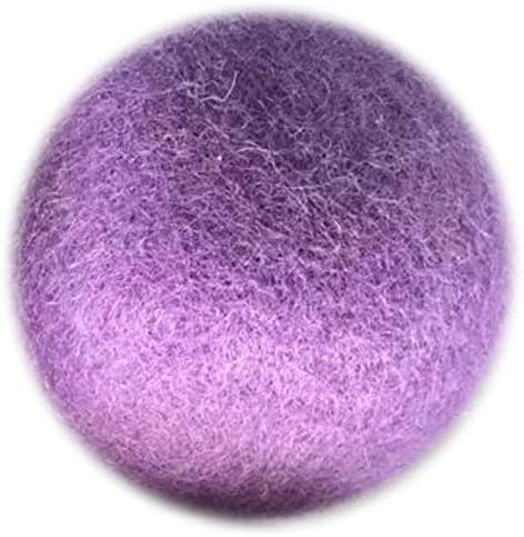 Woolzies Wool Dryer Balls Organic Big Wool Spheres Best Fabric Softener | 6-Pack XL Dryer Balls for