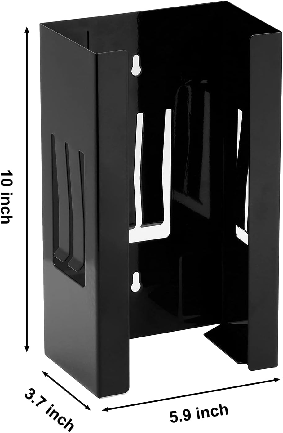 AIRTOON 2PCS Magnetic Glove Dispenser, Disposable Gloves Box Holder, Glove Holder for Wall Mount