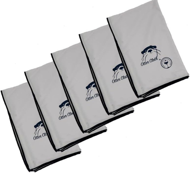 Trendy Bartender Toast to Perfection Microfiber Glass Polishing Lint-Free Cloth for Spotless Shine