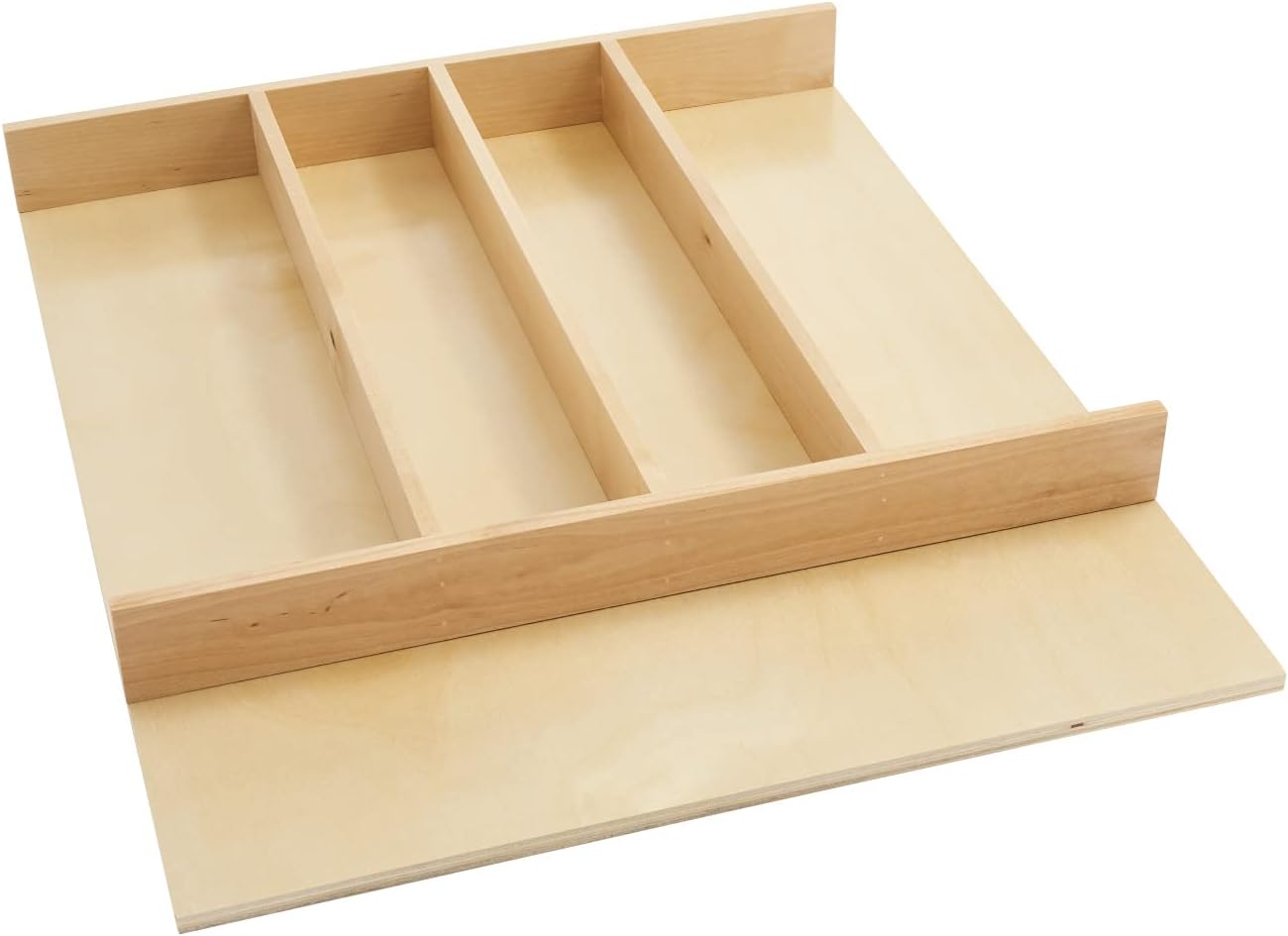 Rev-A-Shelf Trim-to-Fit Silverware Drawer Organizer for Kitchen Utensils, Cutlery Cabinet Storage