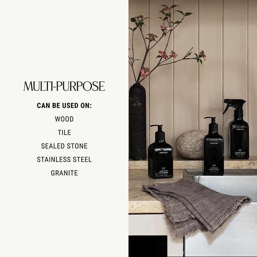Homecourt All-Purpose Surface Cleaner Spray, Lifts Away Dirt, Smudges & Grease, For Bathroom