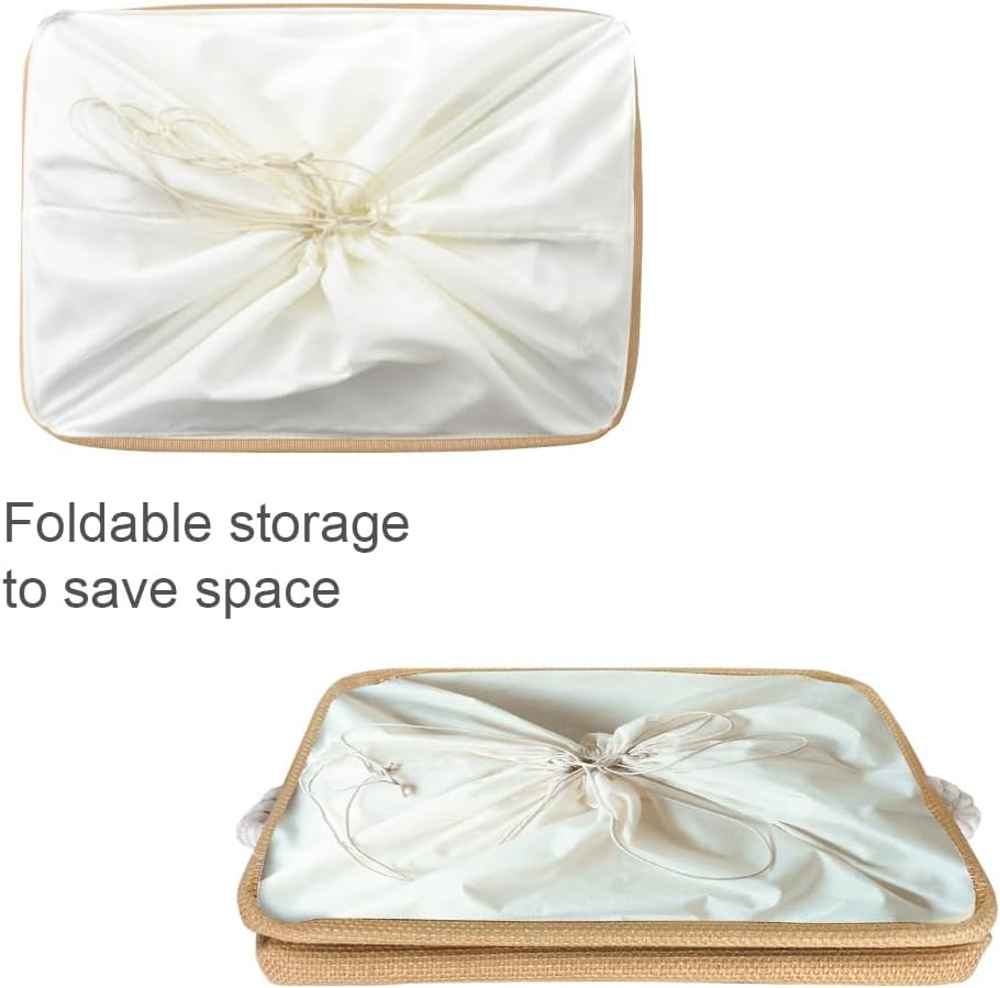 TheWarmHome Storage Bin for Shevles - Extra Jumbo 3Pack 20.5L×15.7W×13.8H inch Organization and