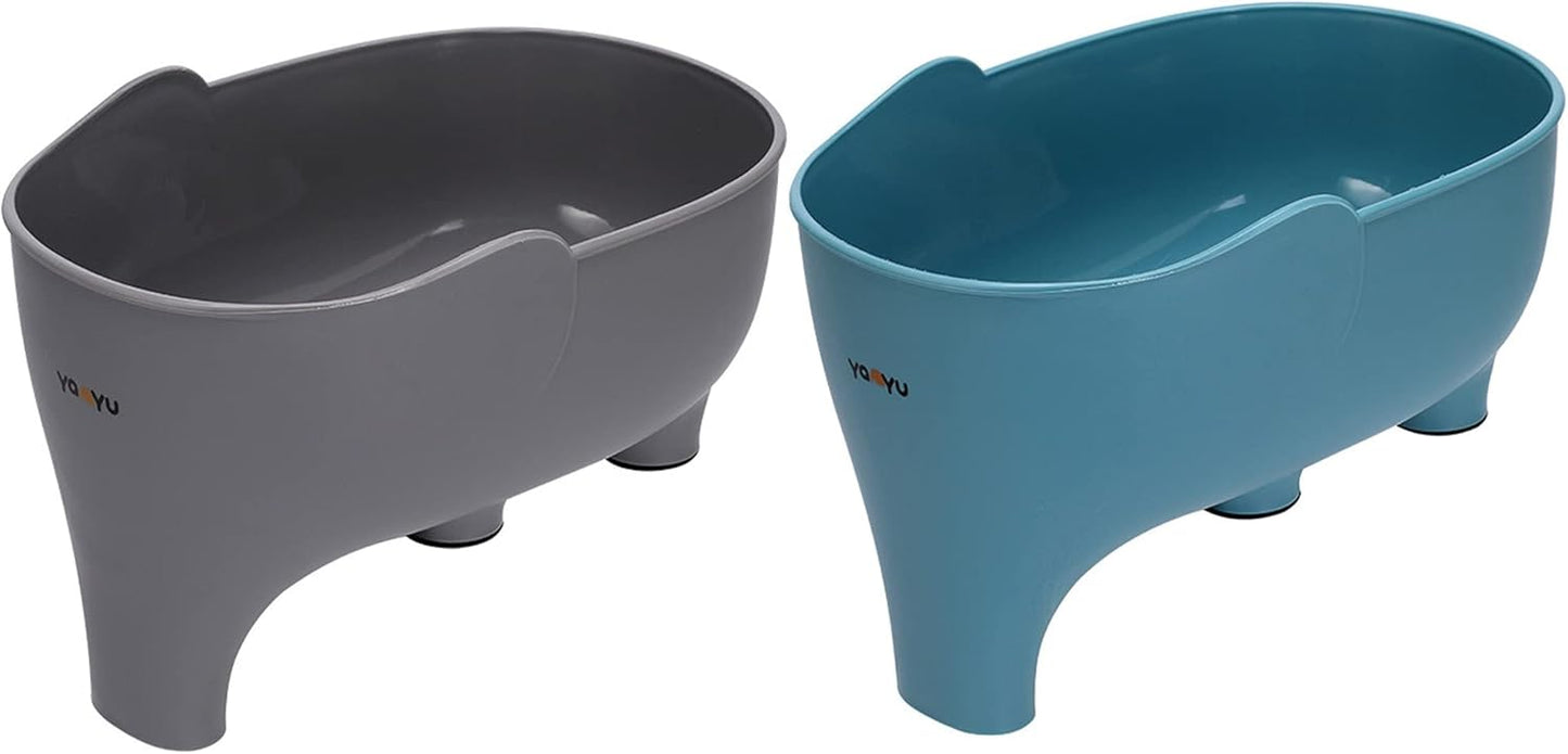 2PCS Vegetables Washing Basket Elephant Drainage Basket Fruit Basket for Draining Pasta Noodles