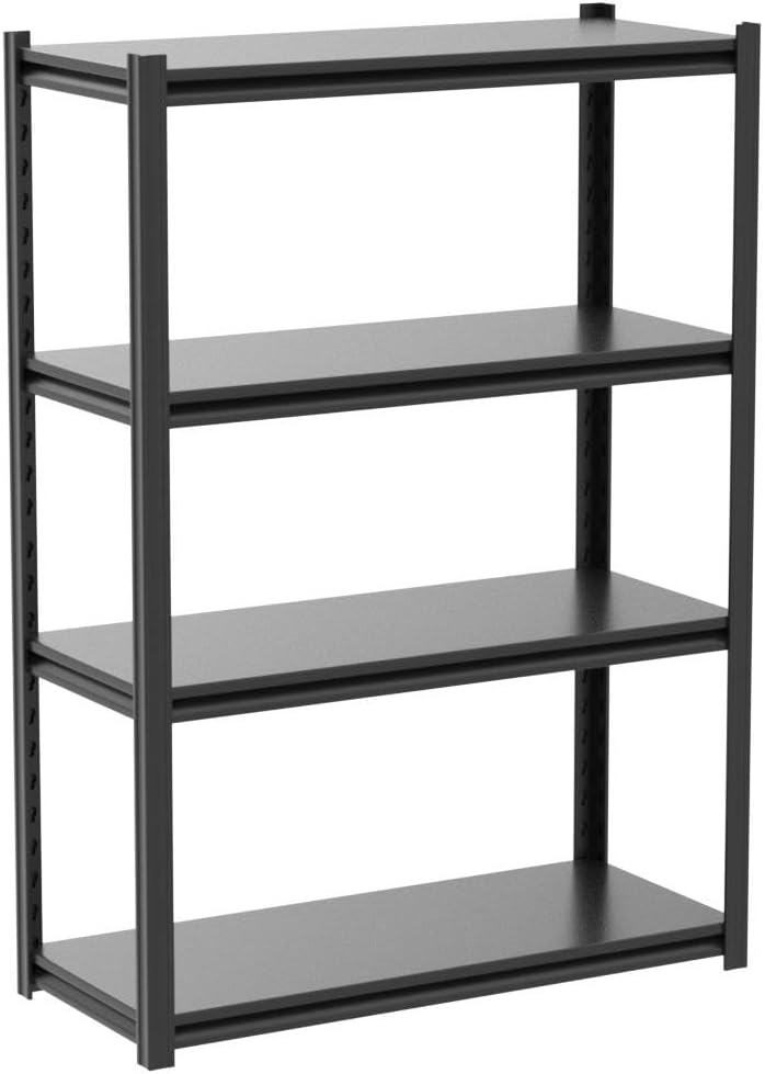 Raybee 40" W Garage Shelving Heavy Duty Storage Shelves 56.9" H Metal Shelving Heavy Duty Load