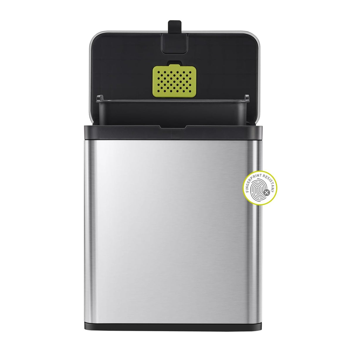 EKO Kitchen Compost Bin, 7L / 1.85 Gal Stainless Steel with Removable Inner Bucket and Deodorizer