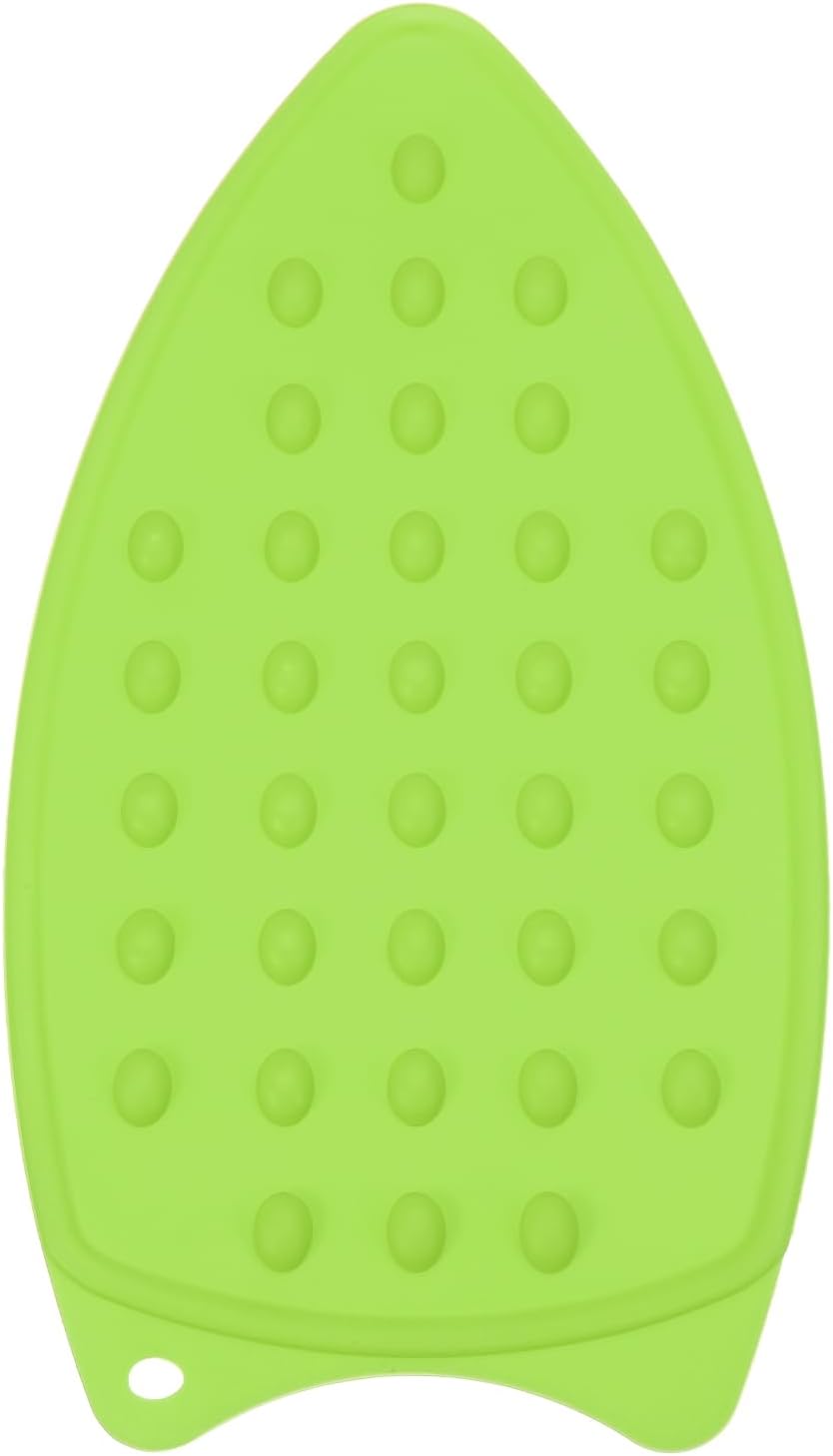 PATIKIL Silicone Iron Rest Pad, Multipurpose Hot Heat Resistant Iron Rest Plate Protective Pad for