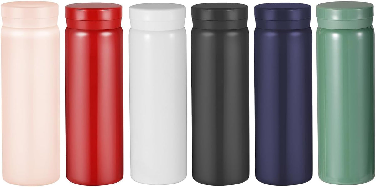 10oz Mini Water Bottle Stainless Steel Thermos Small Flask - Insulated Vacuum, Leak Proof, Keeps