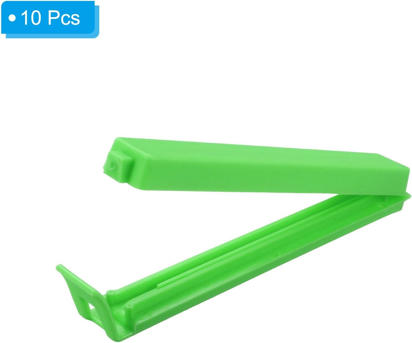 PATIKIL Sealing Clips 4.3 Inch, 10 Pack Reusable Plastic Bag Clip Clamp Sealer for Food Storage