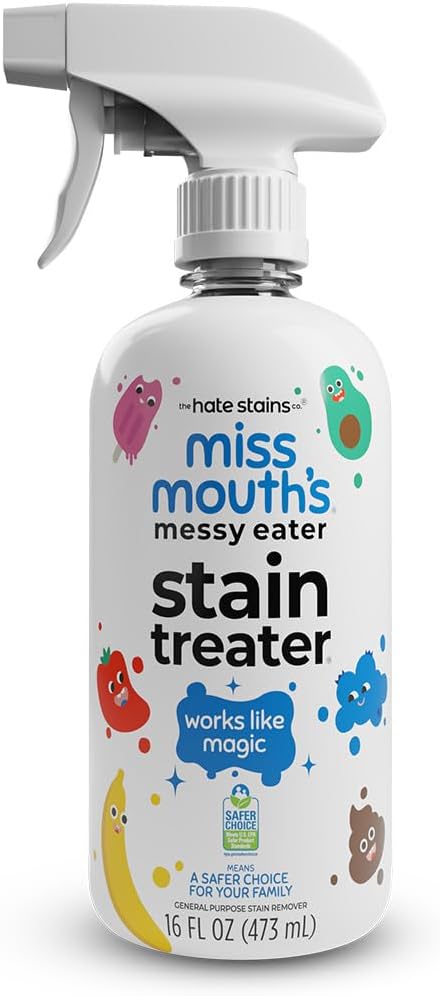 Miss Mouth's Messy Eater Stain Treater Spray - 16oz Stain Remover - Newborn & Baby Essentials - No