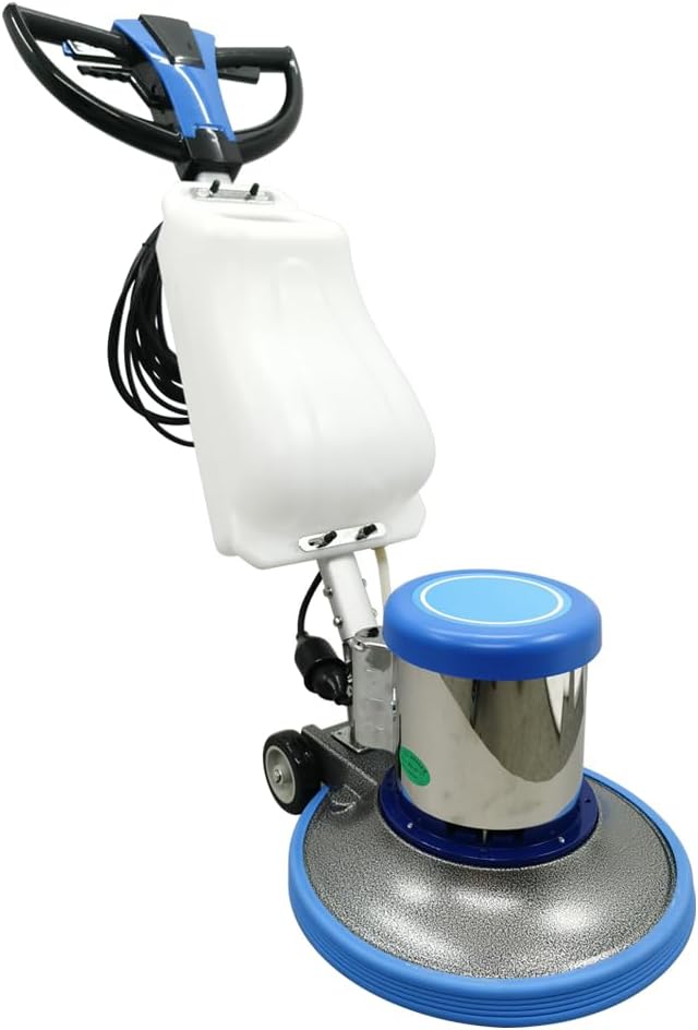 Floor Scrubber Buffer Polisher Commercial Floor Scrubber Machine 17" Tile Floor Cleaning and