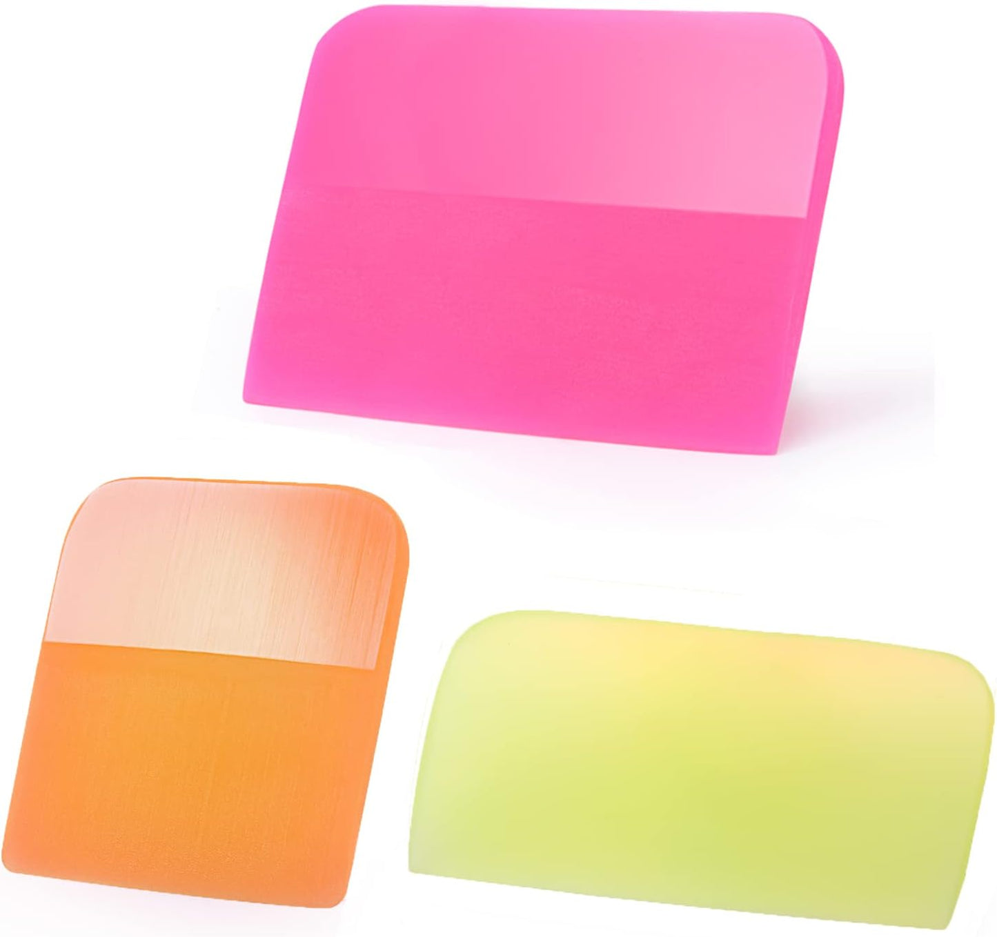 NEWISHTOOL PPF Squeegee for Vinyl, Soft Rubber Scraper PPF Tools, 3IN1 Small Squeegee for Paint