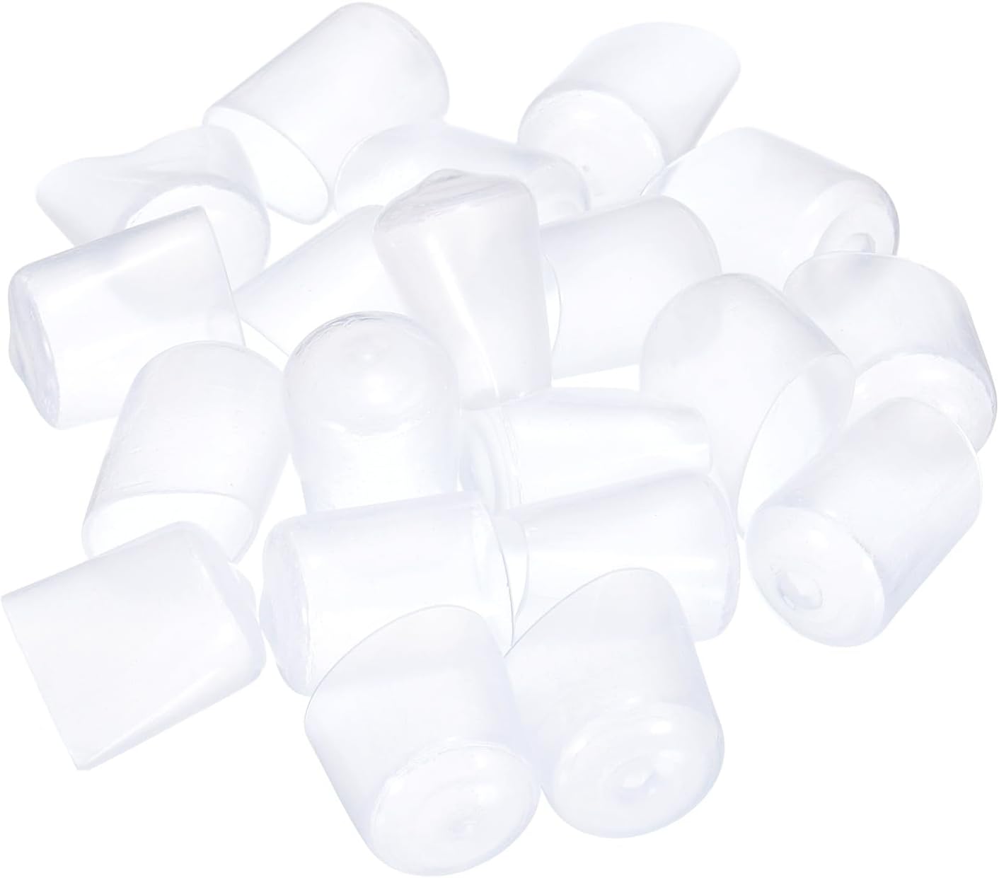 uxcell 20pcs Rubber End Caps 19mm(3/4") ID Vinyl PVC Round Tube Bolt Cap Cover Screw Thread