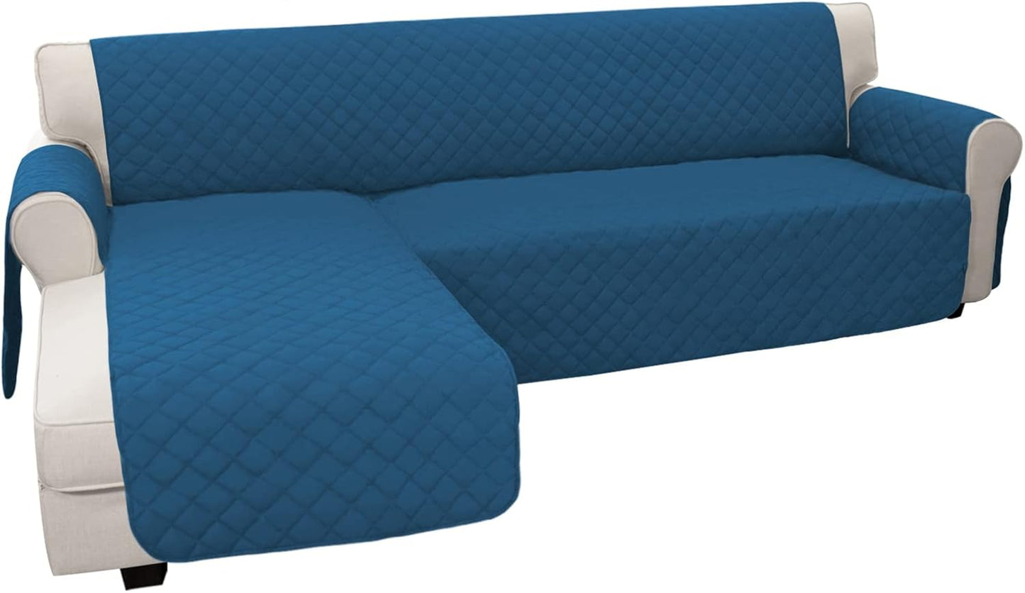 Easy-Going Sofa Slipcover L Shape Sofa Cover Sectional Couch Cover Furniture Protector Mat for Pets