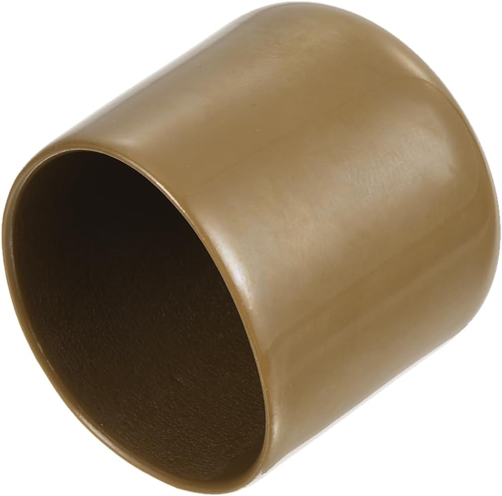 uxcell 20pcs Rubber End Caps 34mm ID Vinyl PVC Round Tube Bolt Cap Cover Screw Thread Protectors