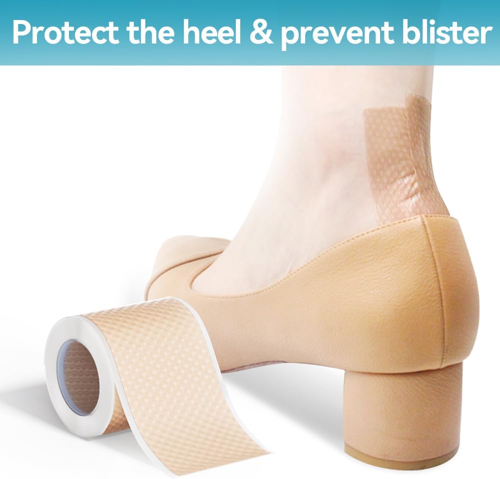 Dimora Silicone Tape 3 Rolls - Hypoallergenic Medical Tape for Sensitive Skin, Pain-Free Removal