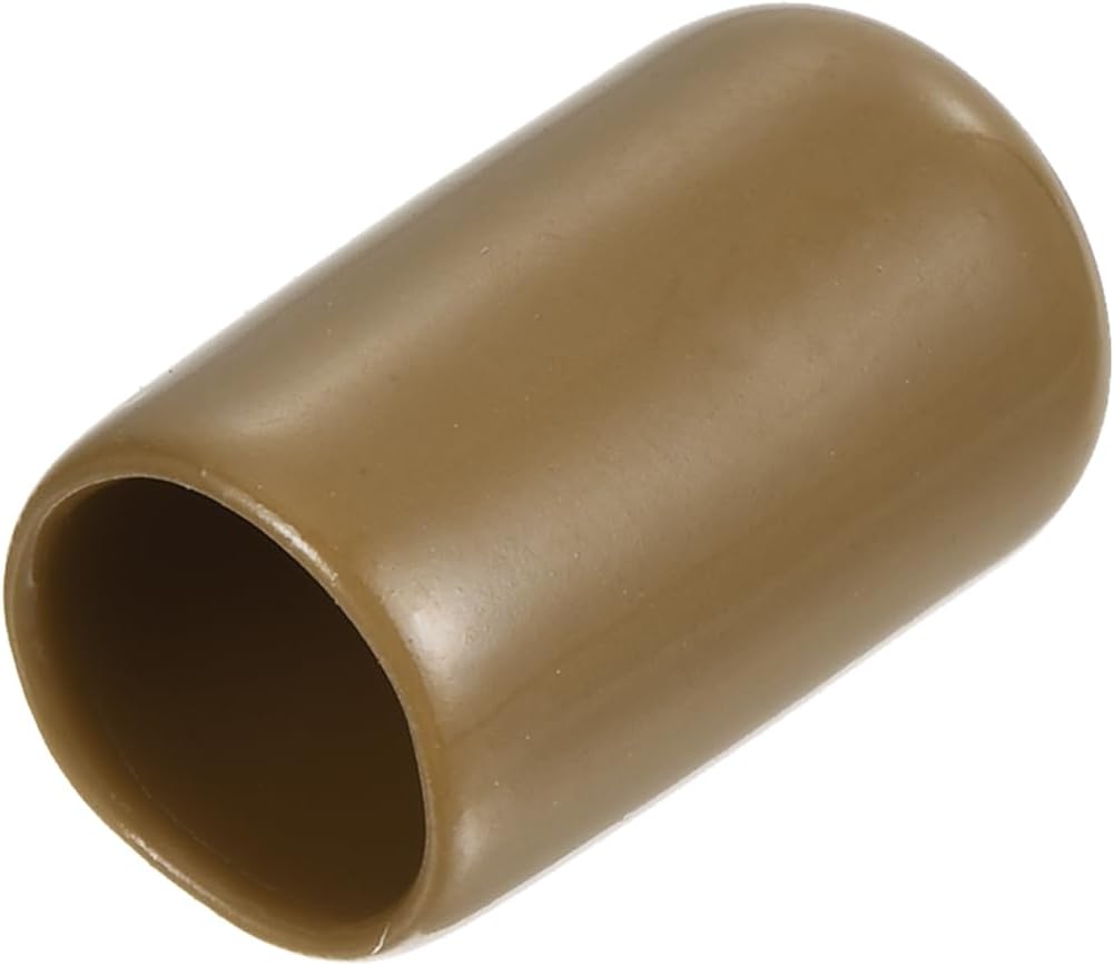 uxcell 20pcs Rubber End Caps 11mm ID Vinyl PVC Round Tube Bolt Cap Cover Screw Thread Protectors