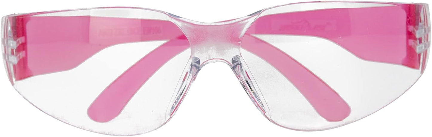 BISON LIFE Safety Glasses - Scratch Resistant Wrap Around Eyewear, Polycarbonate ANSI Z87.1 Impact