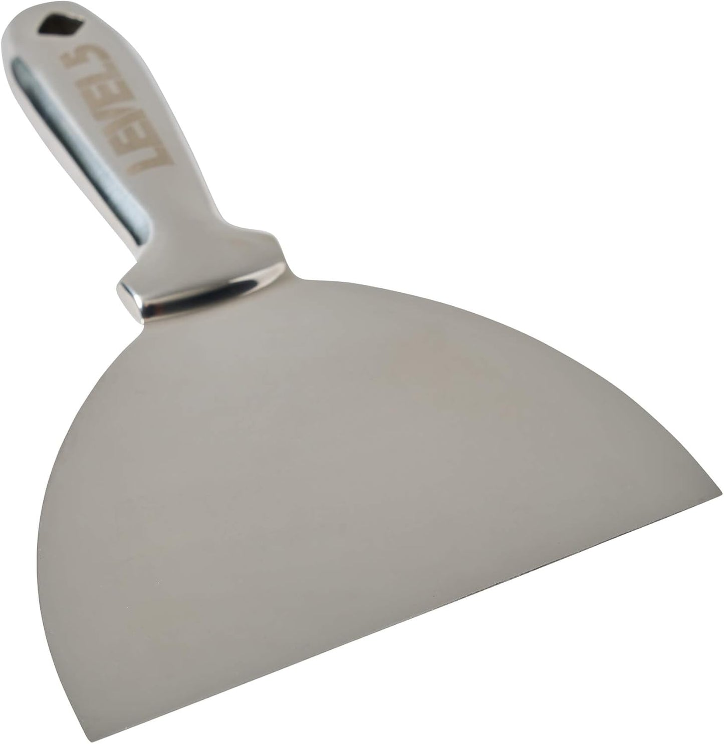 10" All Stainless Steel Joint Knife - LEVEL5 | Professional Grade Putty Blade, Premium Polished