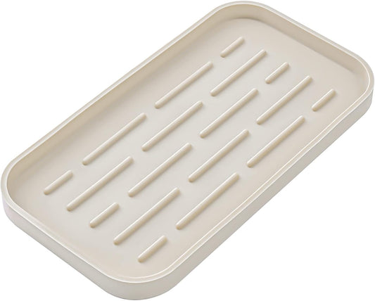 Silicone Kitchen Sink Organizer Tray for Multiple Usage,Eco-Friendly Sponges Holder for Kitchen