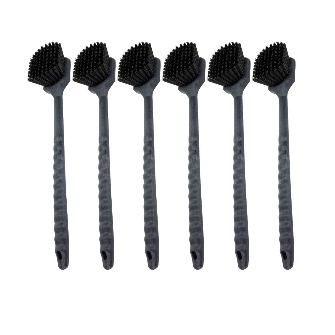 SPARTA 40501EC03 Plastic Large Scrub Brush, Kitchen Brush, Utility Brush With Long Handle For