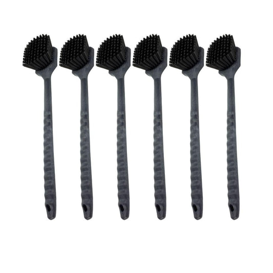 SPARTA 40501EC03 Plastic Large Scrub Brush, Kitchen Brush, Utility Brush With Long Handle For