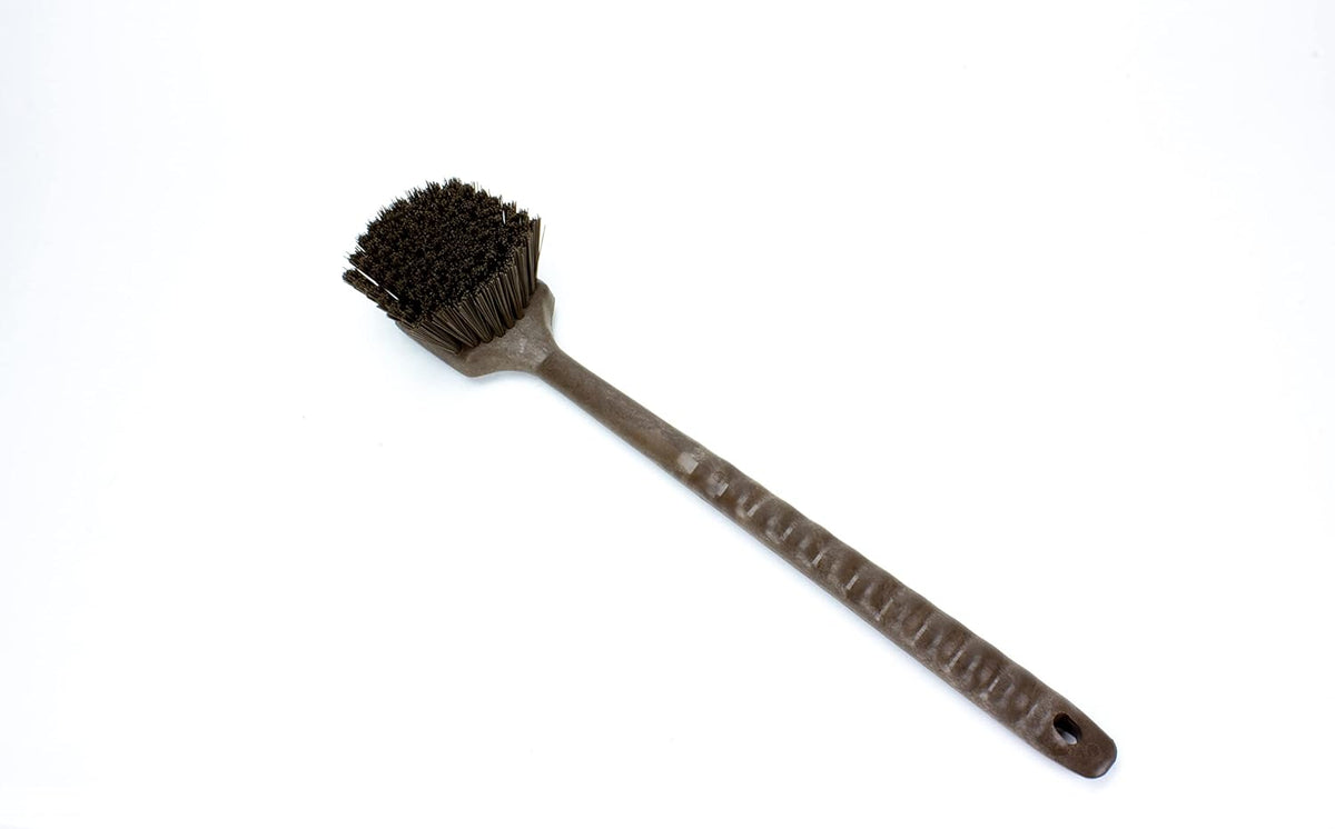 SPARTA 40501EC01 Plastic Large Scrub Brush, Kitchen Brush, Utility Brush With Long Handle For