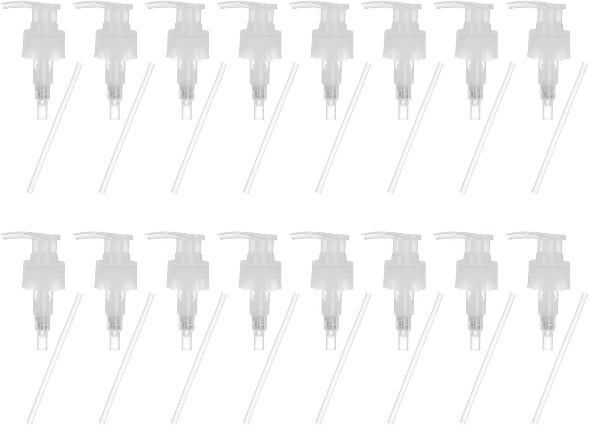 uxcell 16 Pcs Soap Dispenser Pump Heads Soap Dispensers Top Pumps Replacement Switch Pumphead for