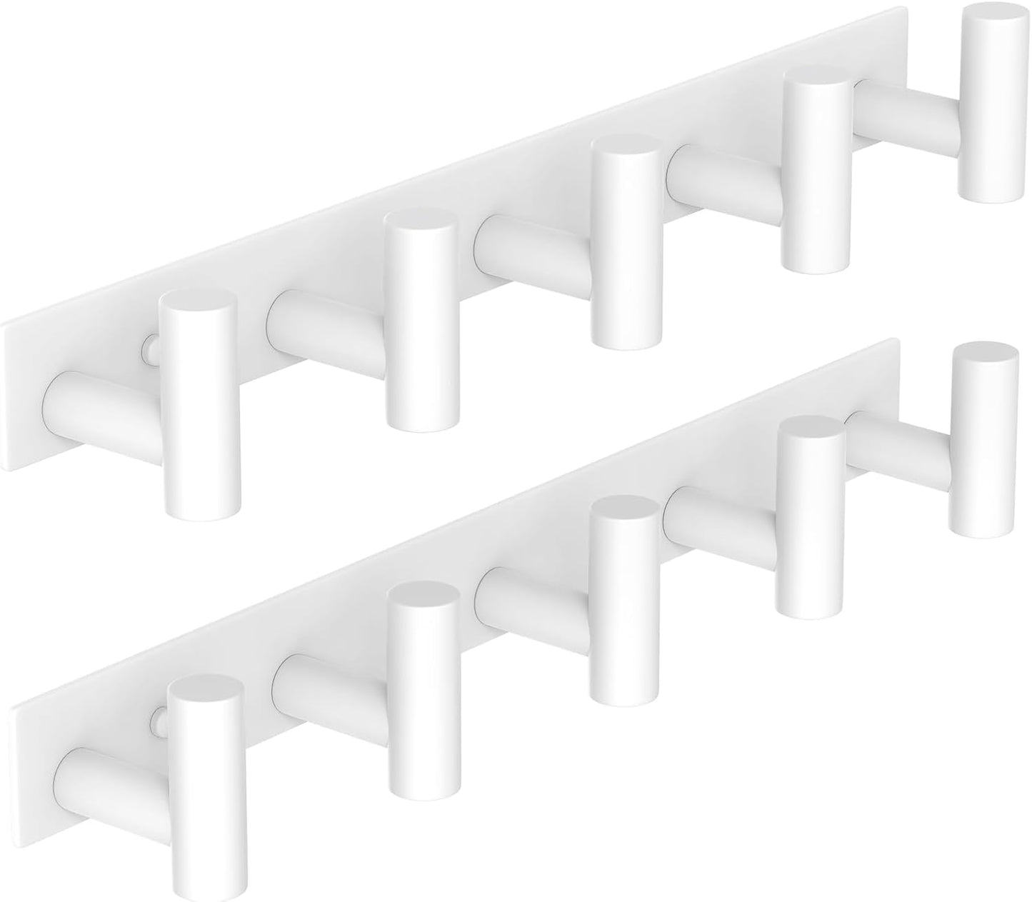 VAEHOLD Hat and Coat Wall Mount Rack - Hooks for Robes, Bags, Keys, and Towels - Bathroom Towel
