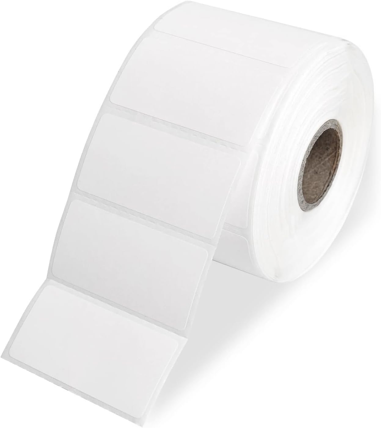 1×2 Inch White Removable Thermal Labels,Waterproof Thermal Label,800 Sheets per Roll with