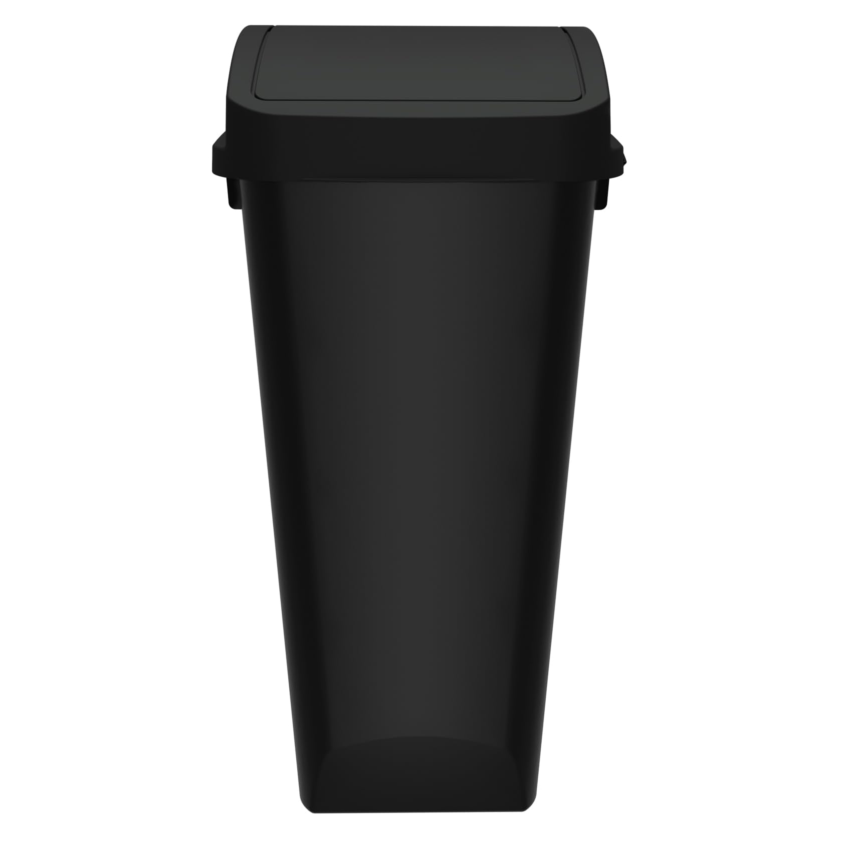 Glad Trash Can with Clorox Odor Protection | Linkable, 12 Gallon, Black