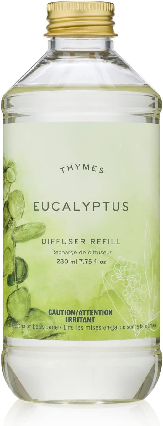 Thymes Reed Diffuser Oil Refill – Fragrance Oil for Diffuser Refill – Flameless Home Fragrance