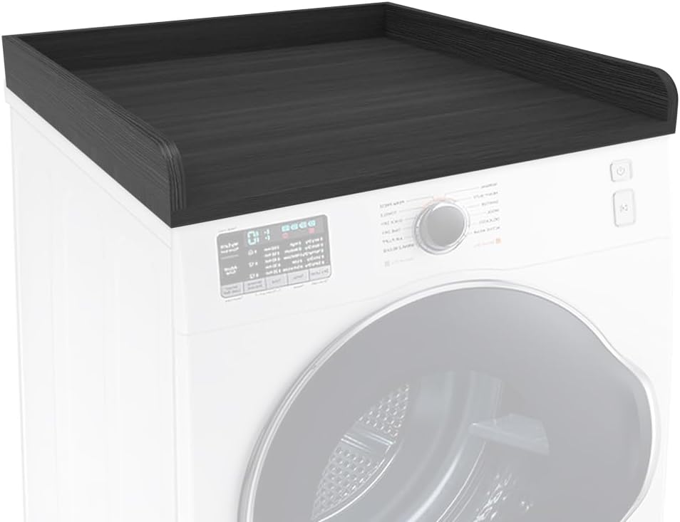 Washer Dryer Countertop Only,Edge Rails-27.5" Depth*27.5" Width Laundry Room