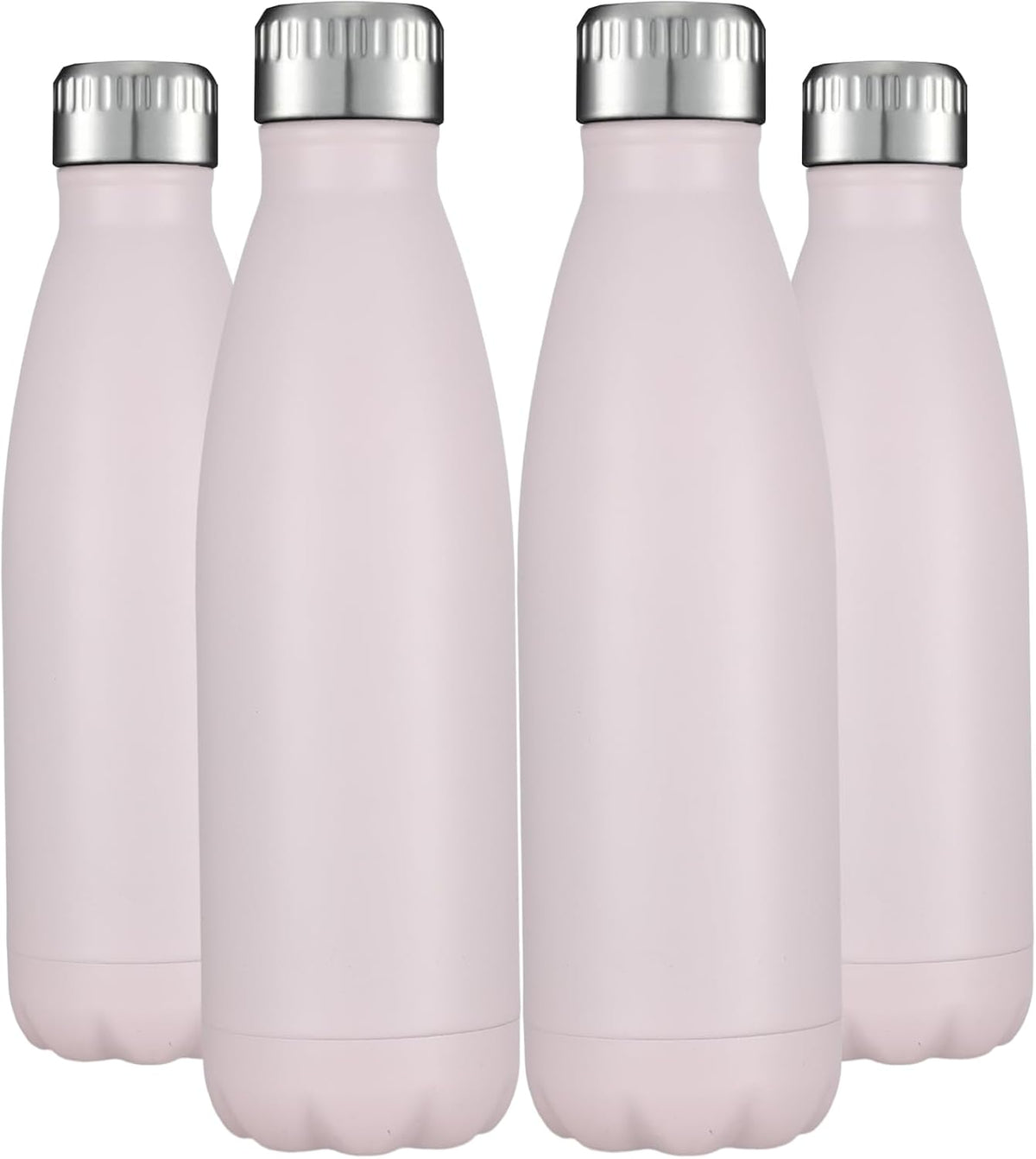 HASLE OUTFITTERS 17oz Stainless Steel Water Bottles Bulk, Vacuum Insulated Water Bottles Double