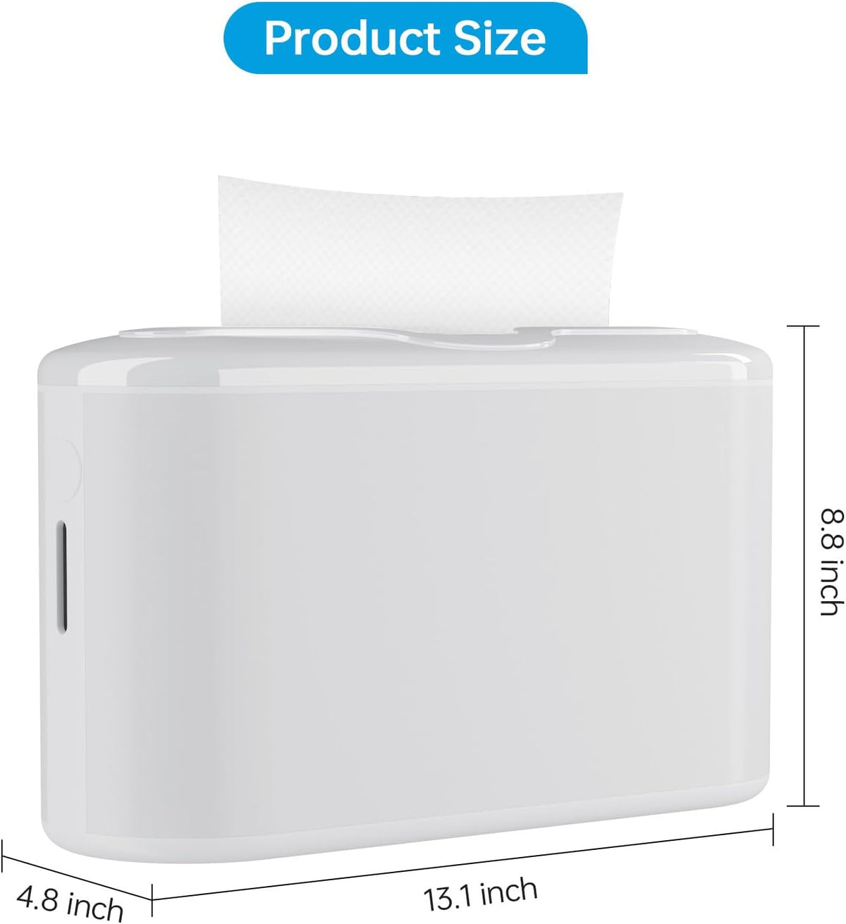 Paper Towel Dispenser Countertop, Multifold Hand Towel Dispenser for Bedroom, Bathroom, Kitchen