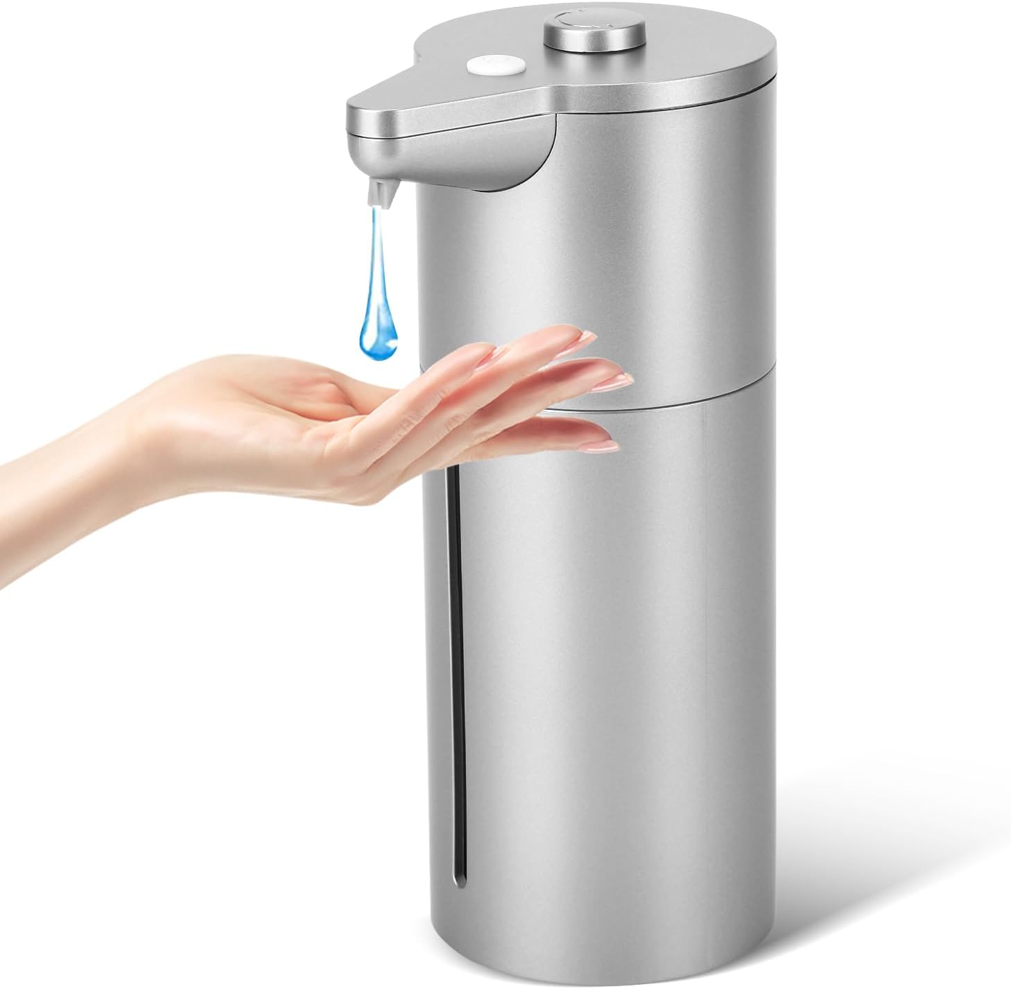 Aunmaon Automatic Soap Dispenser Touchless,Upgrade Adjustable Volume for Thick and Thin Liquid