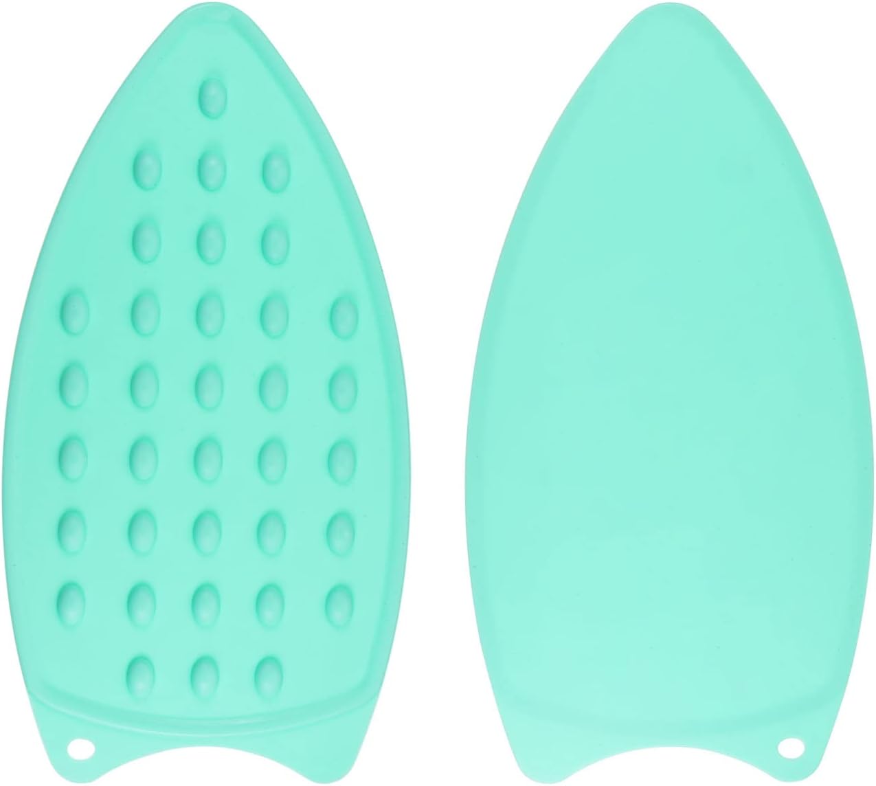 HARFINGTON 2pcs Silicone Iron Rest Pad, Multipurpose Iron Hot Resistant Mat Iron Rest Plate for