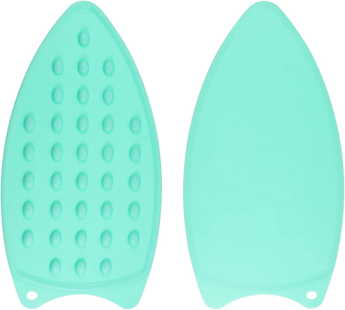 HARFINGTON 2pcs Silicone Iron Rest Pad, Multipurpose Iron Hot Resistant Mat Iron Rest Plate for