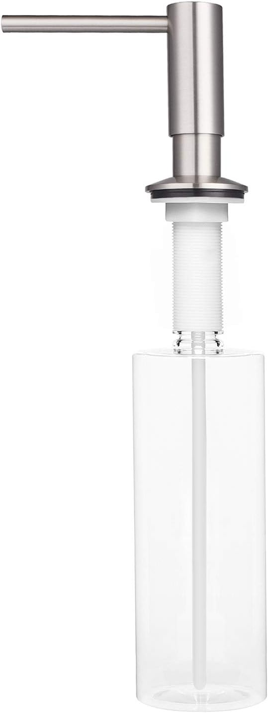 Samodra Sink Soap Dispenser, Metal Pump Head Liquid Lotion Countertop Kitchen Bathroom Soap