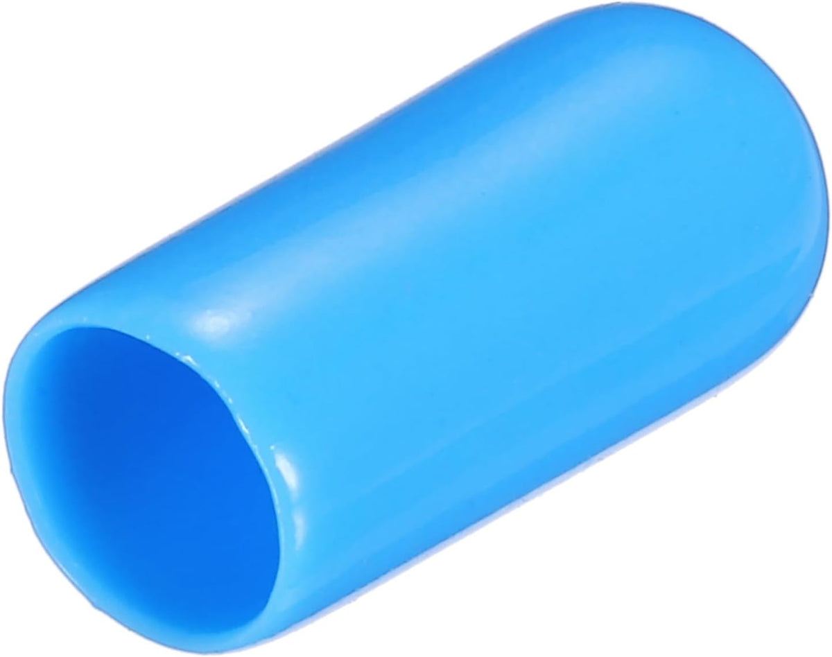 uxcell 20pcs Rubber End Caps 6mm(1/4") ID Vinyl PVC Round Tube Bolt Cap Cover Screw Thread