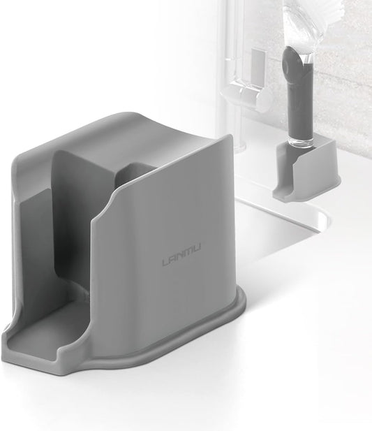 LANMU Dish Brush Holder Compatible with OXO Soap Dispensing Brush (Old Version), Dish Wand Caddy