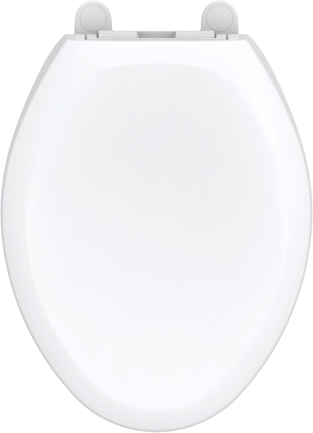Gerber Universal Elongated Toilet Seat with Cover, Soft Close, Top Mount, Easy Install, Heavy-Duty